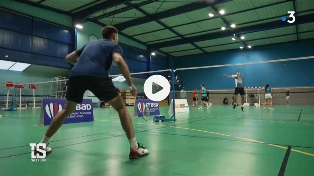 Vidéo France 3 - Badminton : Les frères Popov