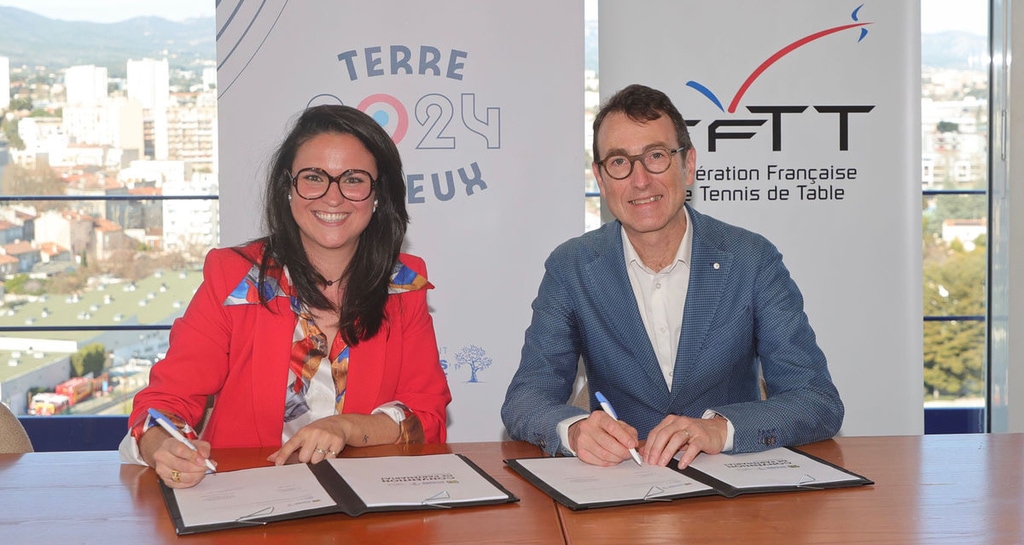 Nouveau partenariat avec la Fédération Française de Tennis de Table